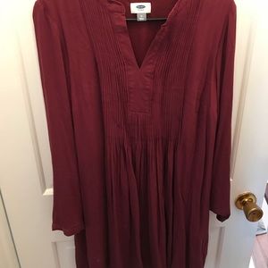 Old Navy Maroon Dress